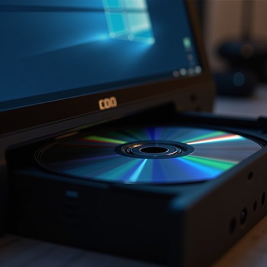 محرك أقراص DVD في نظام التشغيل ويندوز 10 لا يقرأ الأقراص