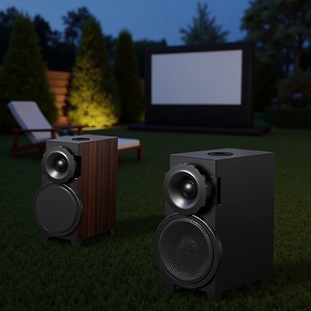best speakers for outdoor movie projector