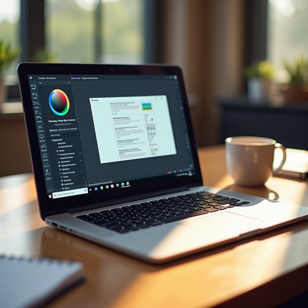 tworzenie znaku wodnego na laptopie Chromebook