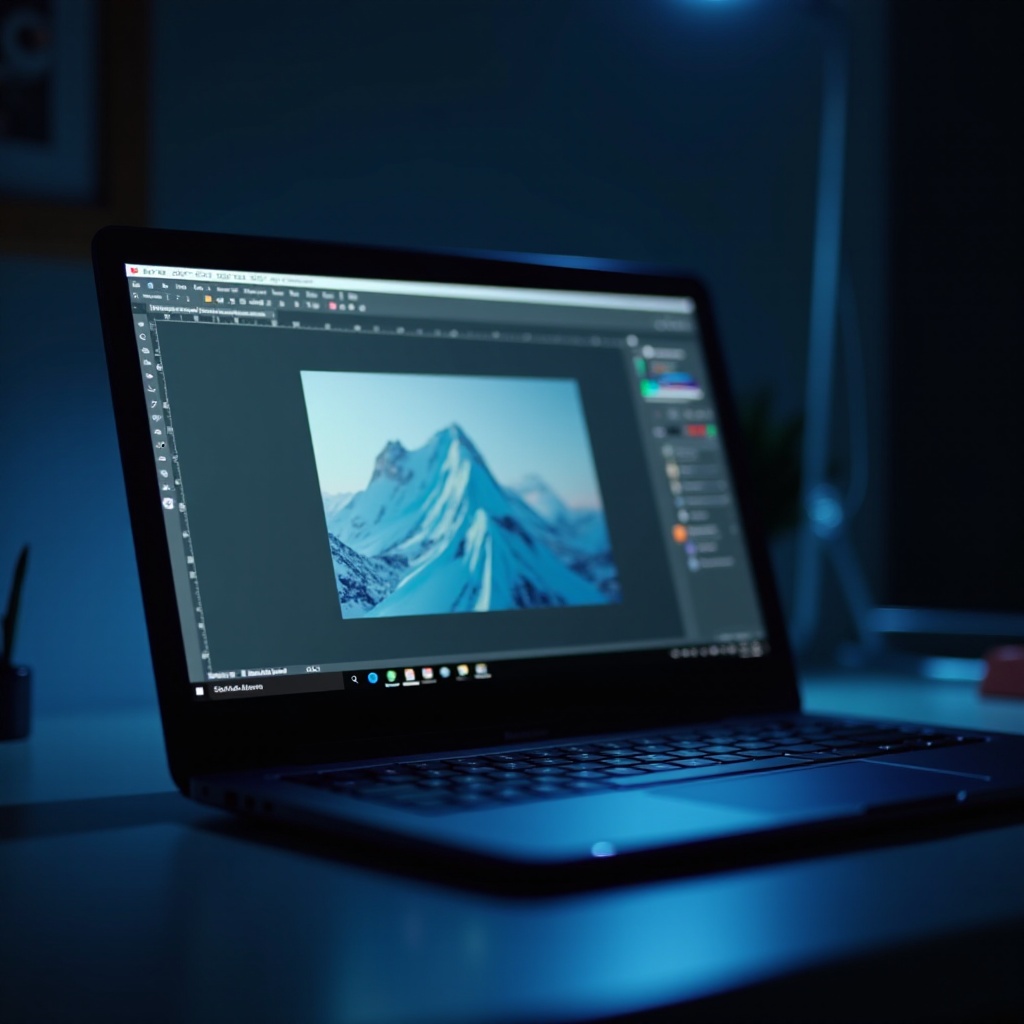 создание водяного знака на ноутбуке Chromebook