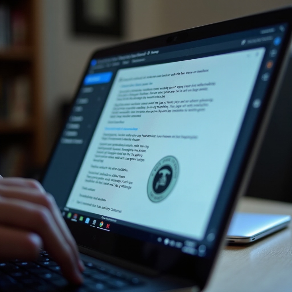 在 Chromebook 筆記型電腦上創建浮水印