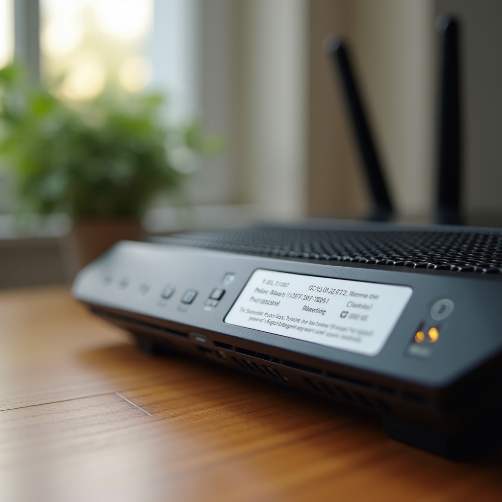 unde găsesc parola pentru routerul meu