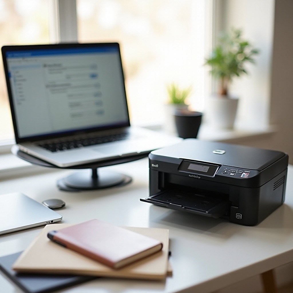 how to connect my canon printer to my laptop