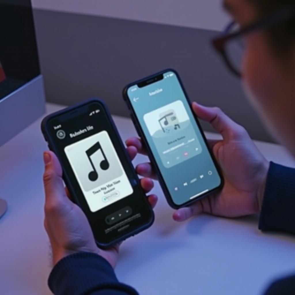 как мога да прехвърля музика от iPhone на iPhone