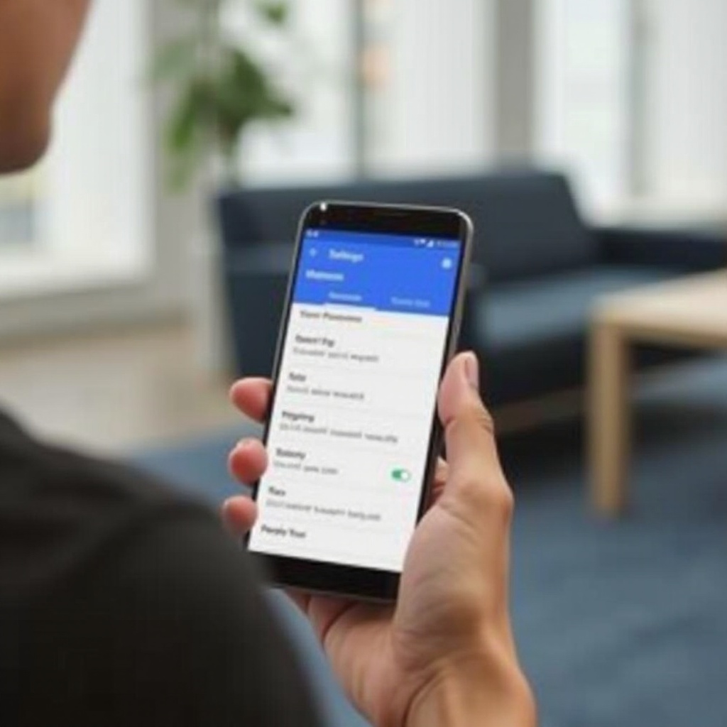 zobrazit procento baterie v Androidu