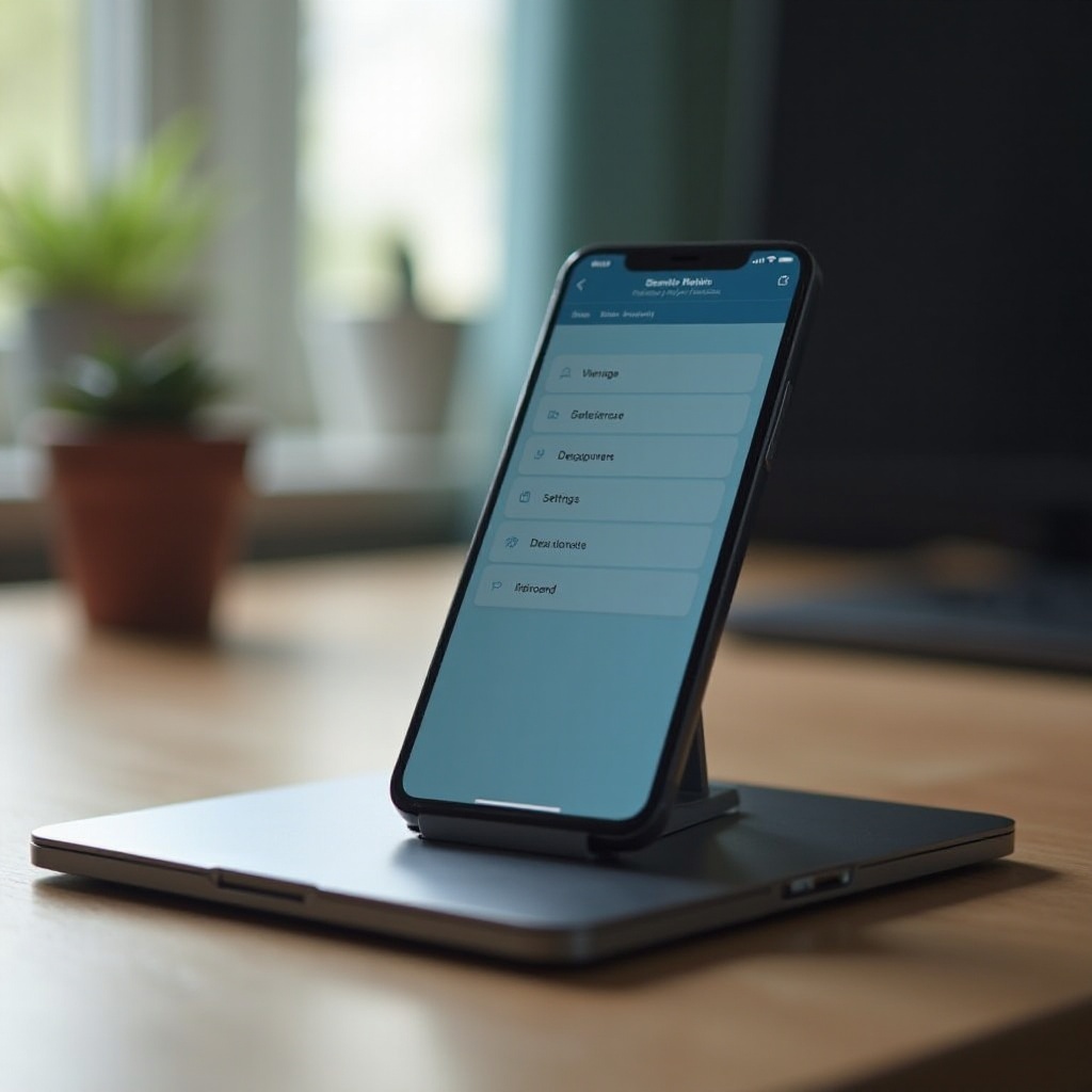 restart android phone from settings