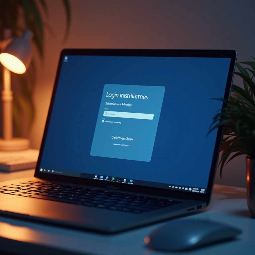обойти вход в Microsoft на новом ноутбуке с Windows 11