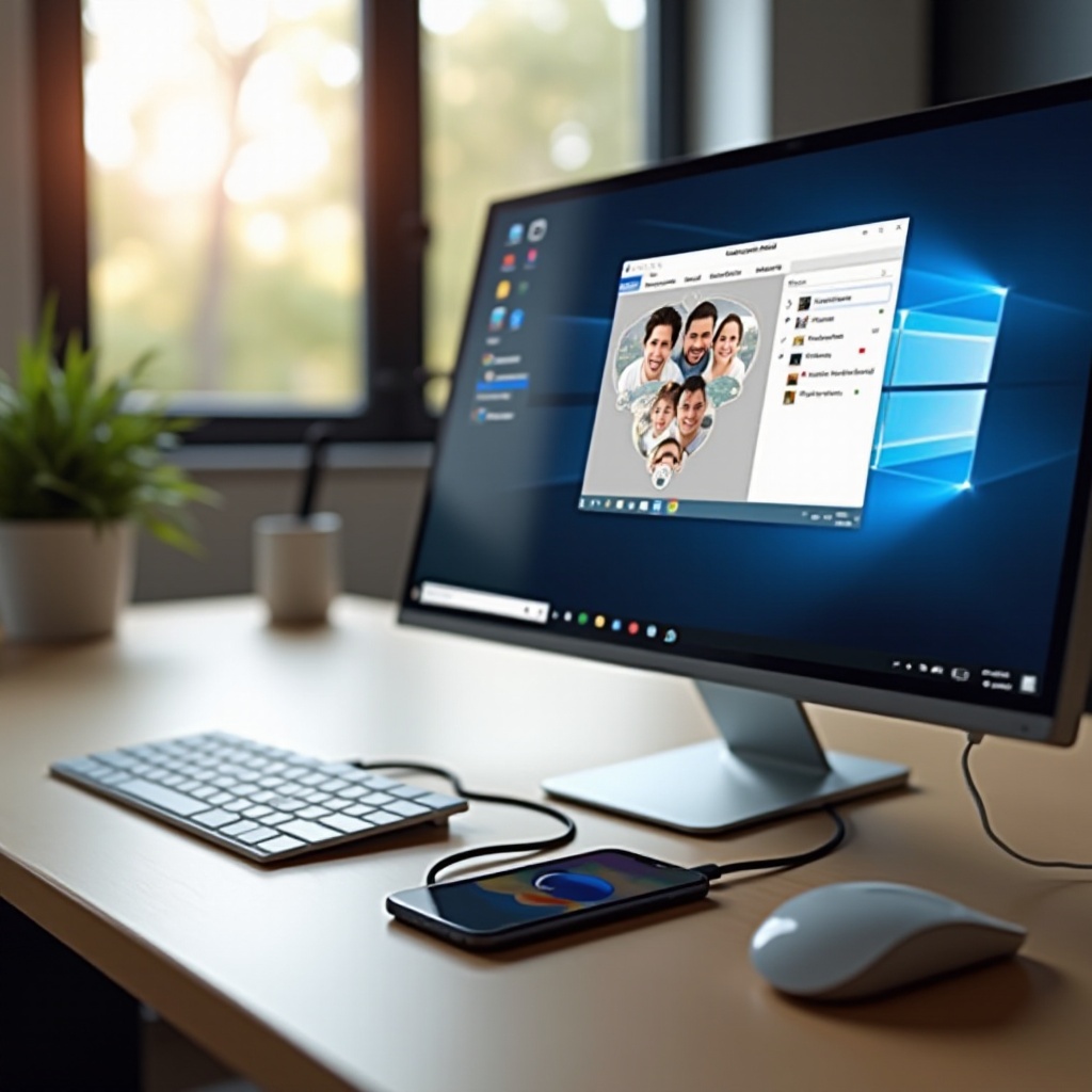 как да прехвърля снимки от iPhone на компютър с Windows 11