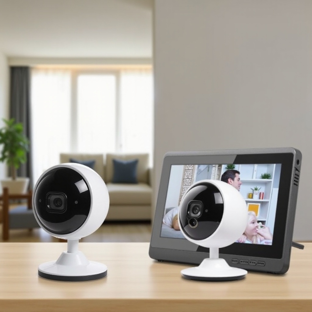 cameră de securitate hiseeu cu monitor