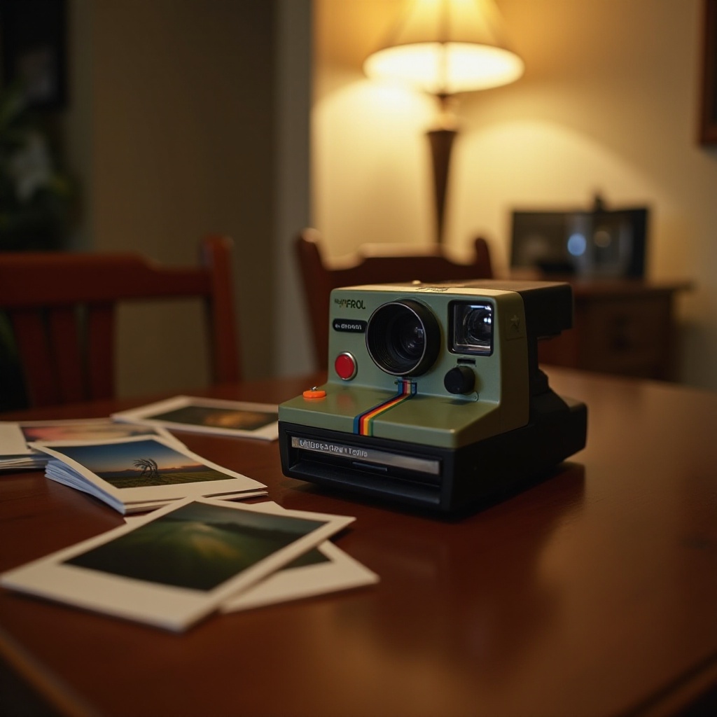 cât timp durează filmul Polaroid 600 în cameră