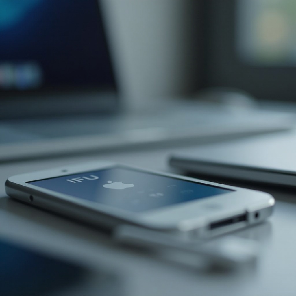 Ten iPod był wcześniej w trybie DFU