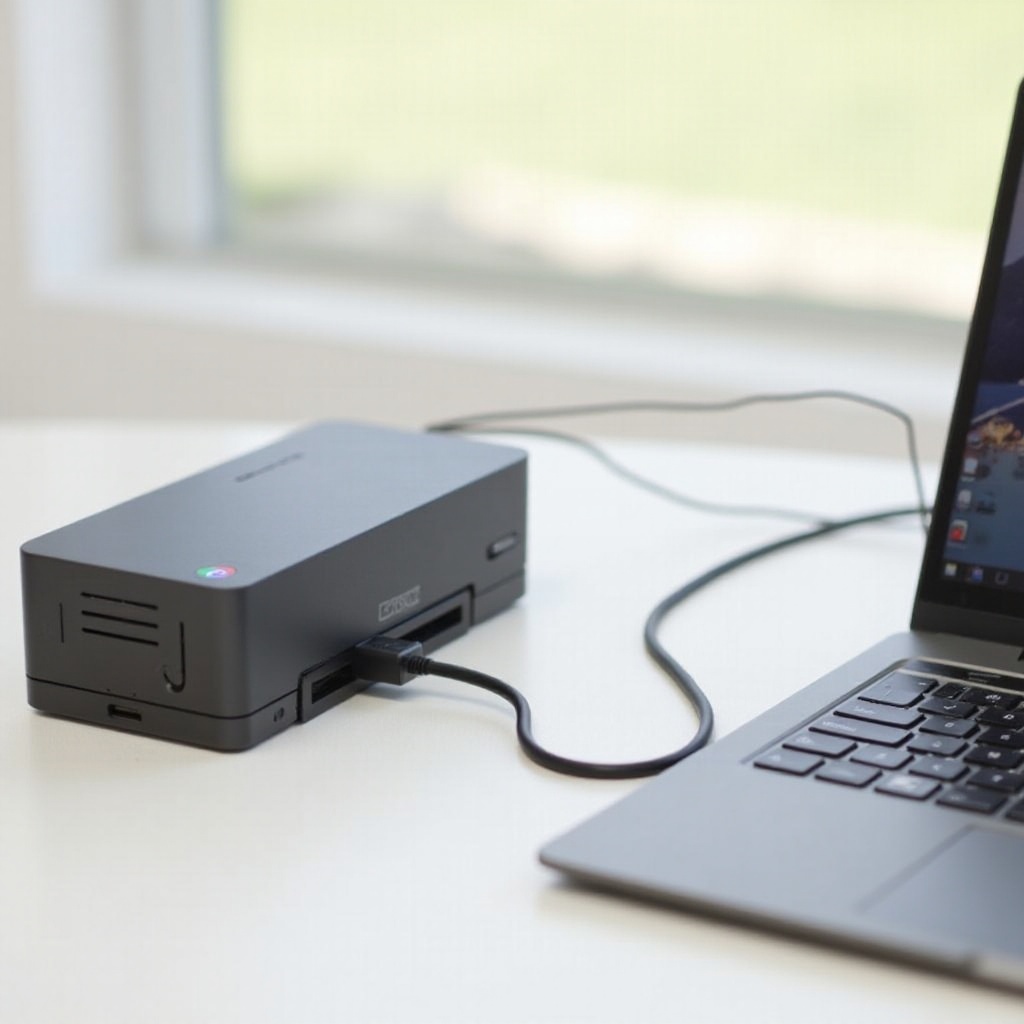 Вашият Chromebook ще открие принтери, свързани чрез USB или Wi-Fi.