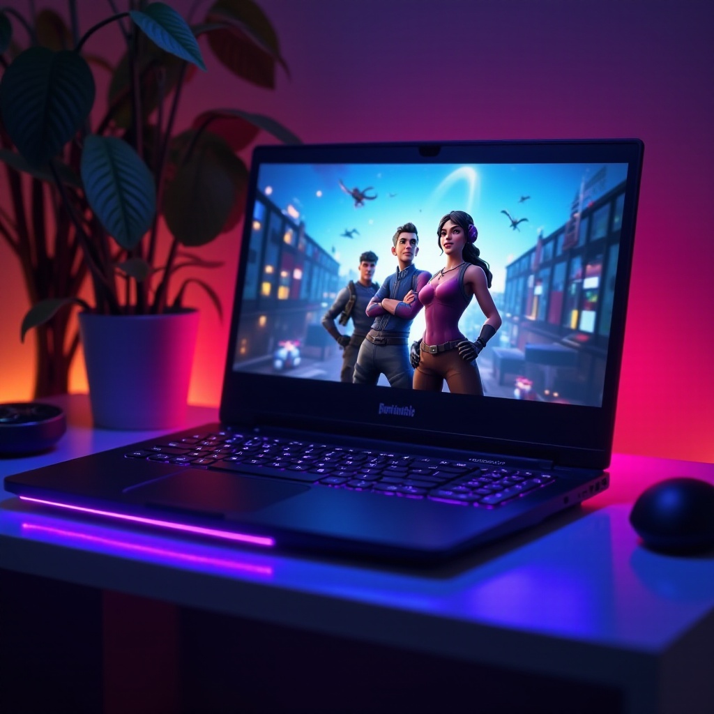 laptopy, które mogą uruchomić Fortnite