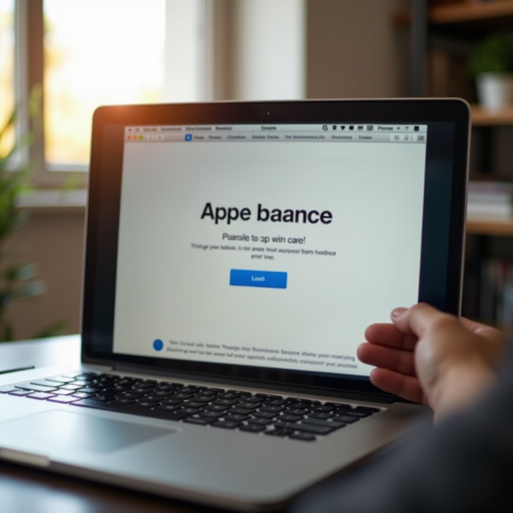 how to check balance on your apple account on laptop