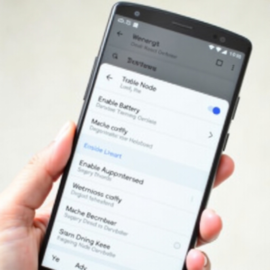pokaż procent baterii na Androidzie