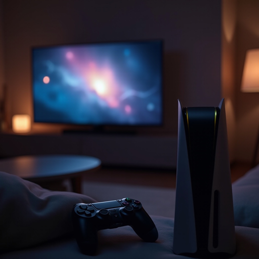 wygaszacz ekranu ps5