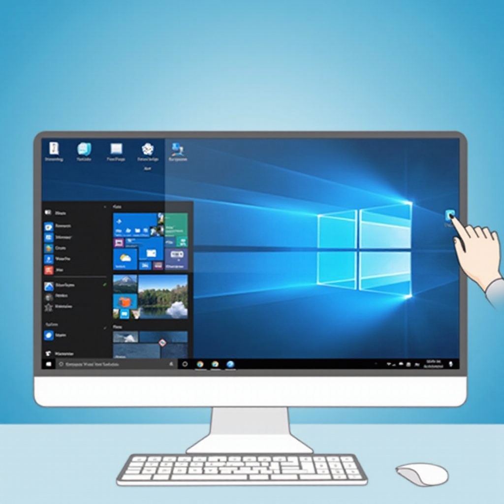 نقل النافذة التي هي خارج الشاشة في ويندوز 11