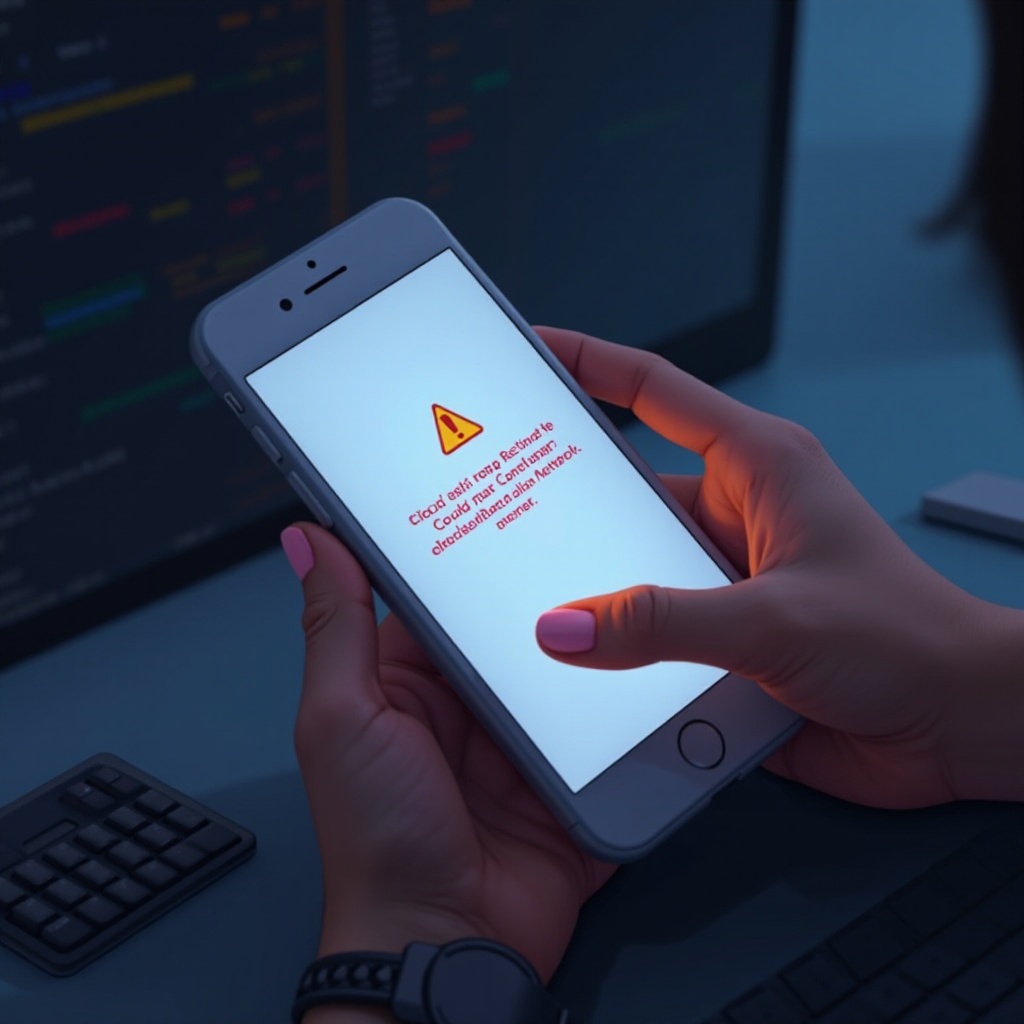 не можа да се активира мрежата за клетъчни данни на iPhone