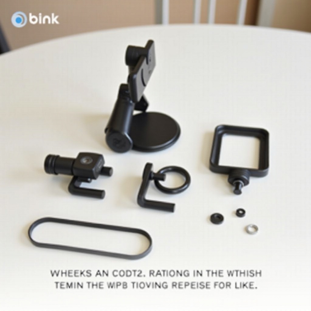 как да монтирате стойката за камера Blink 4