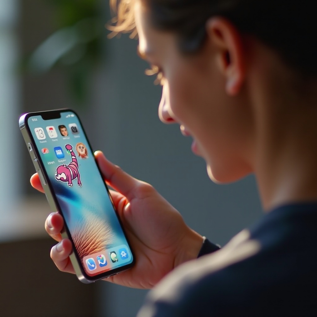 како направити покретну налепницу на iPhone