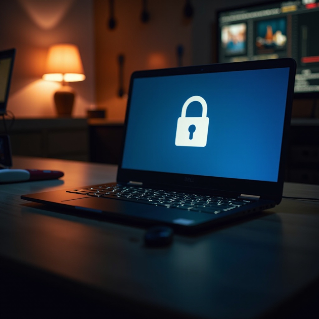 تم قفل جهاز كروم بوك من Dell بواسطة المسؤول