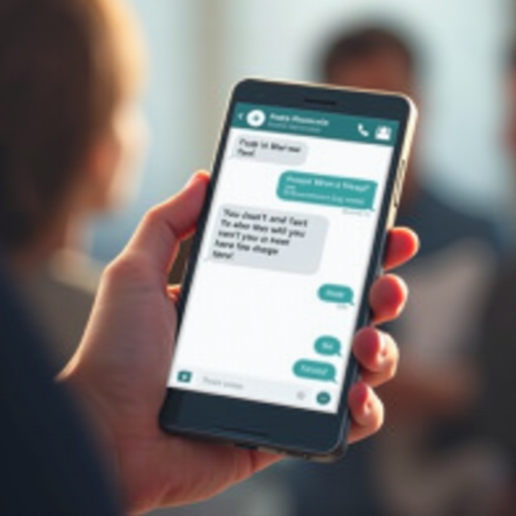 како напустити групну текстуалну поруку на Андроиду