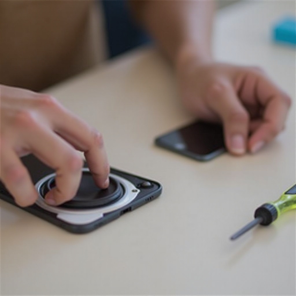 смяна на високоговорителя на iPhone