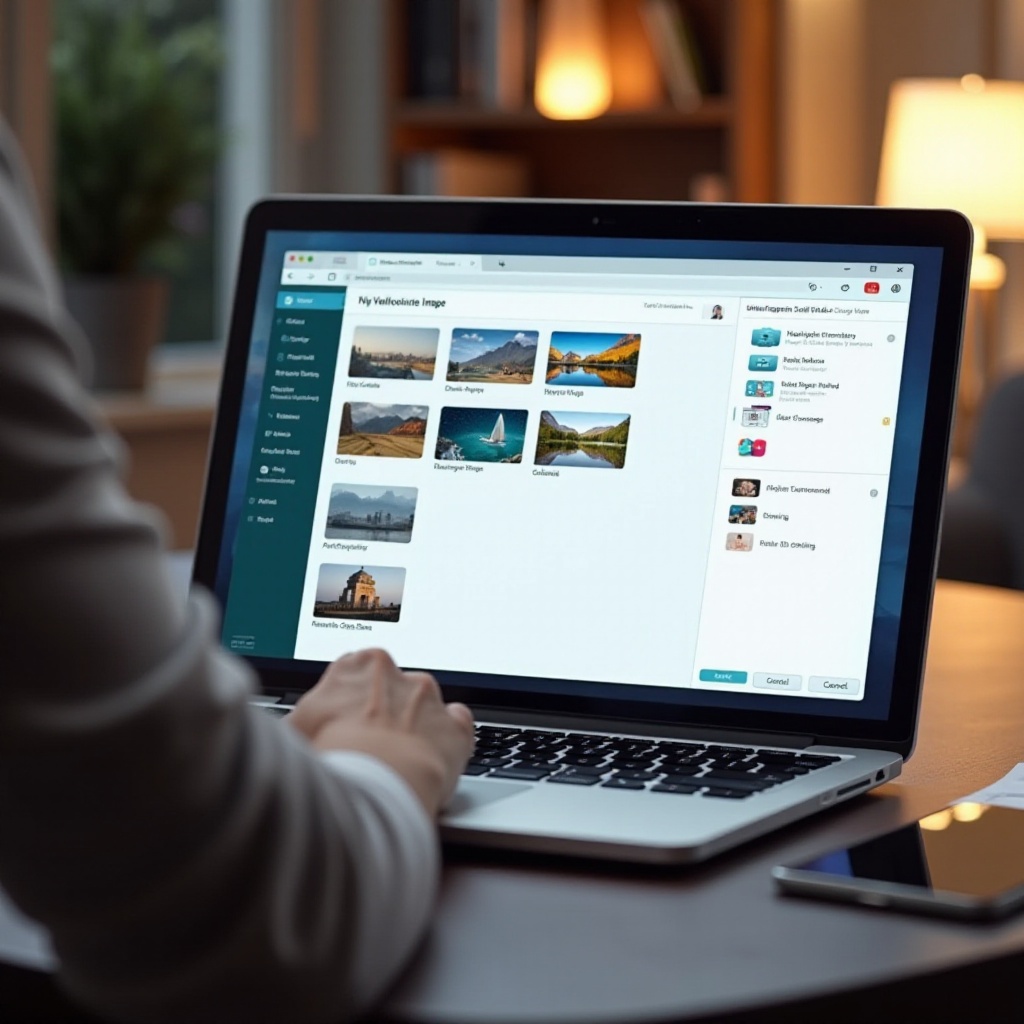 how to delete an old image on a laptop computer