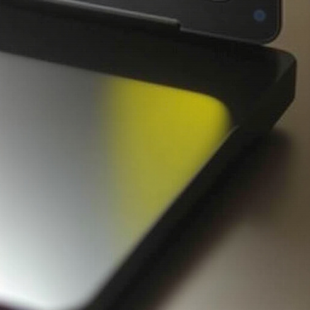 MacBook Pro 屏幕黃角