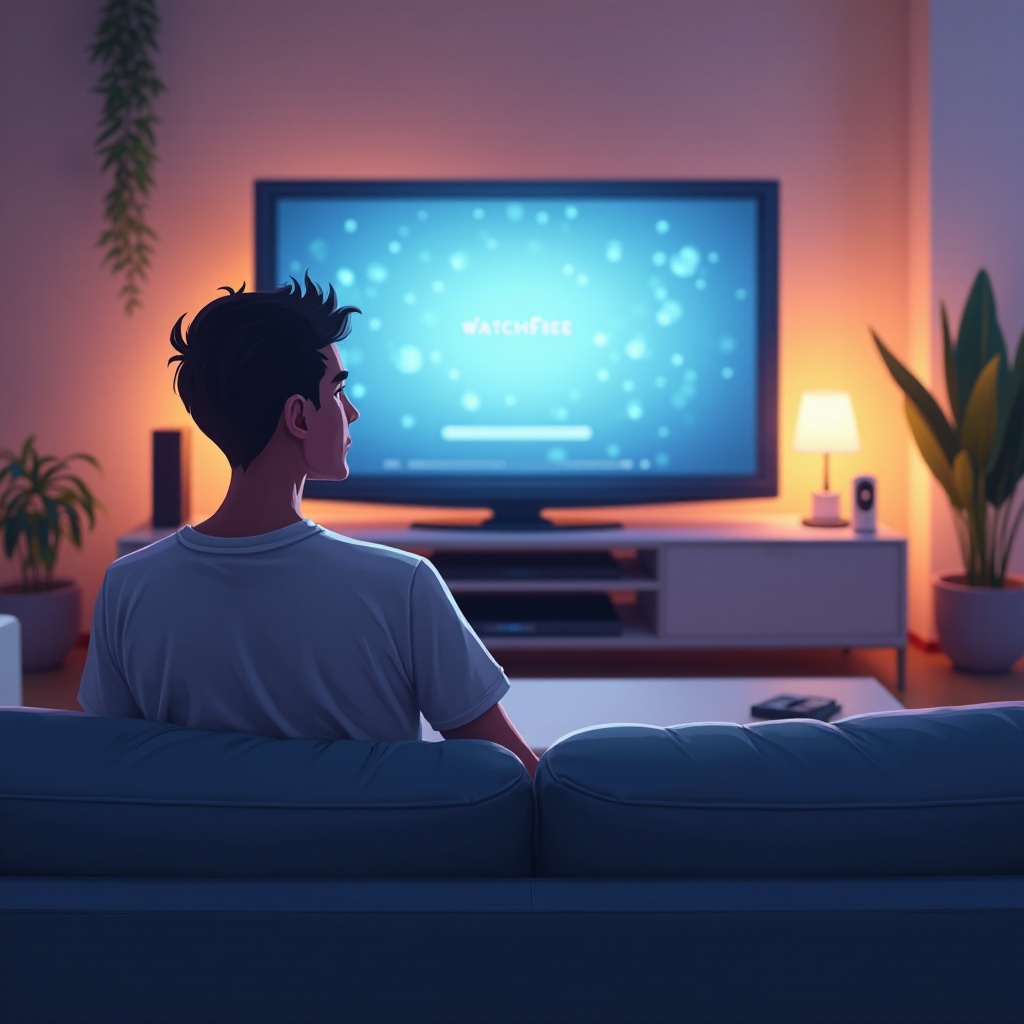 Vizio 電視卡在 WatchFree