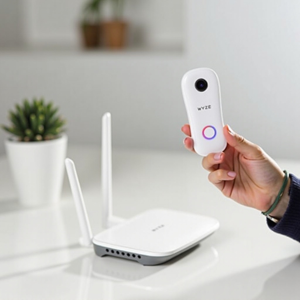 كيفية إعادة توصيل كاميرا wyze بشبكة WiFi