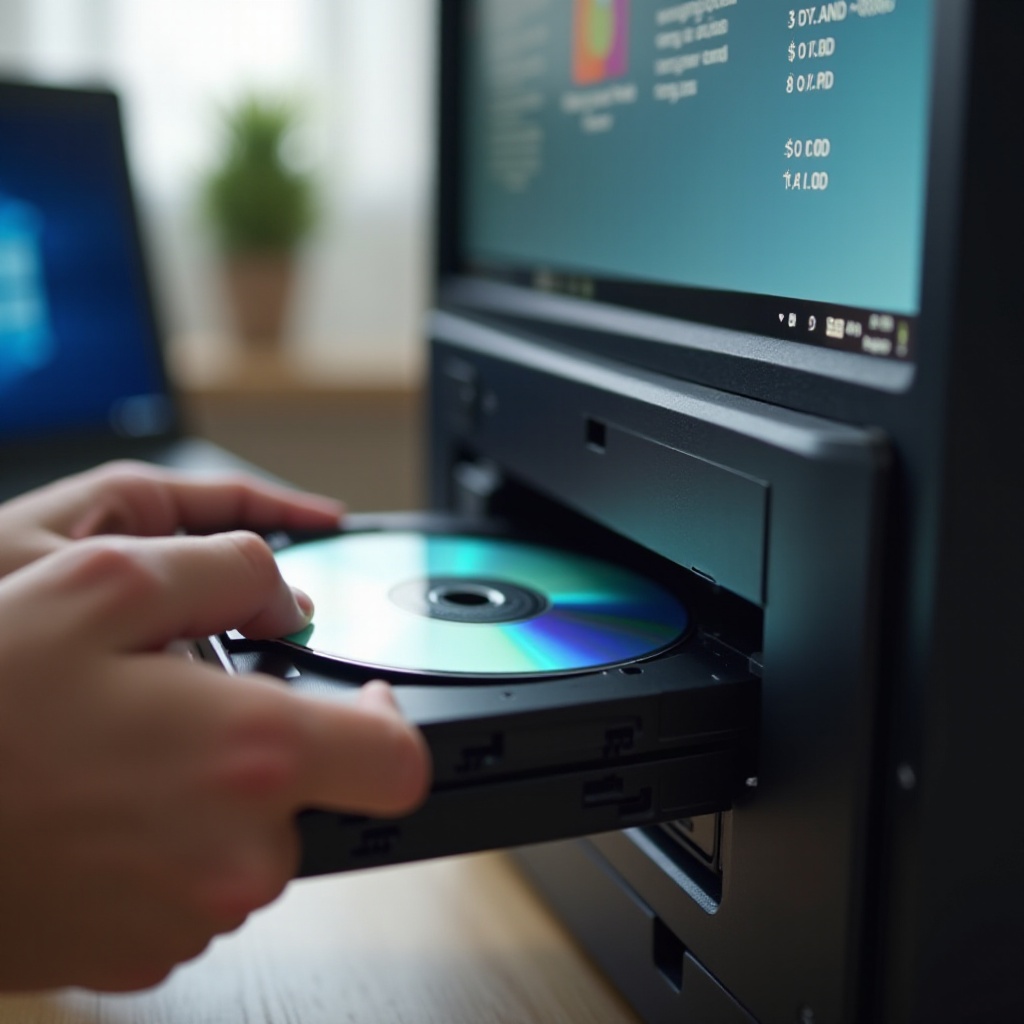 дисковод DVD в Windows 10 не читает диски