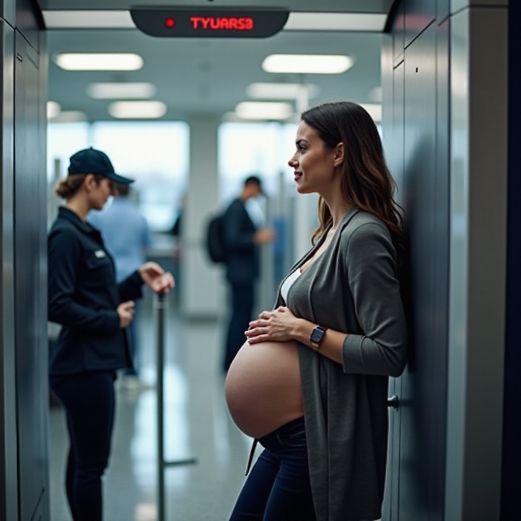 are airport security scanners safe for pregnancy