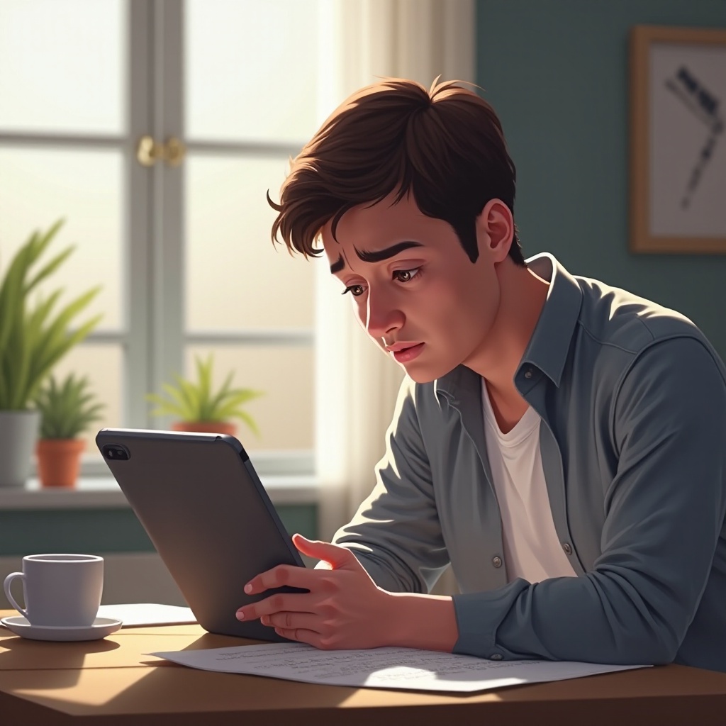 iPad в цикле перезагрузки