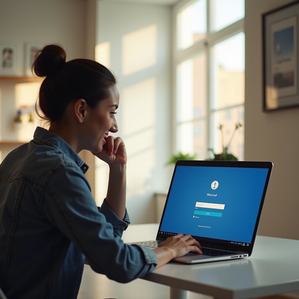 заобикаляне на вход в Microsoft на нов лаптоп с Windows 11