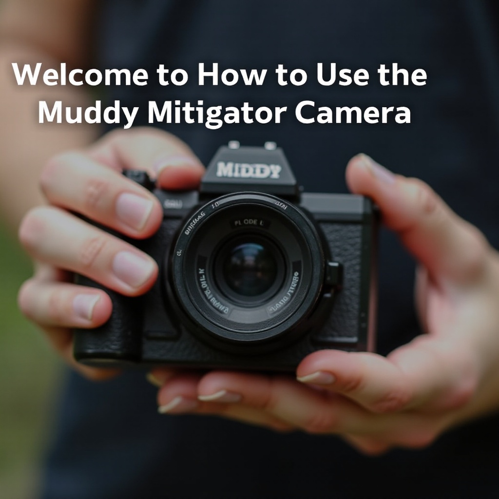 jak používat kameru Muddy Mitigator