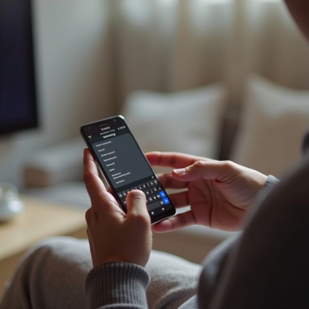 cum să adaugi cuvinte la tastatura Samsung