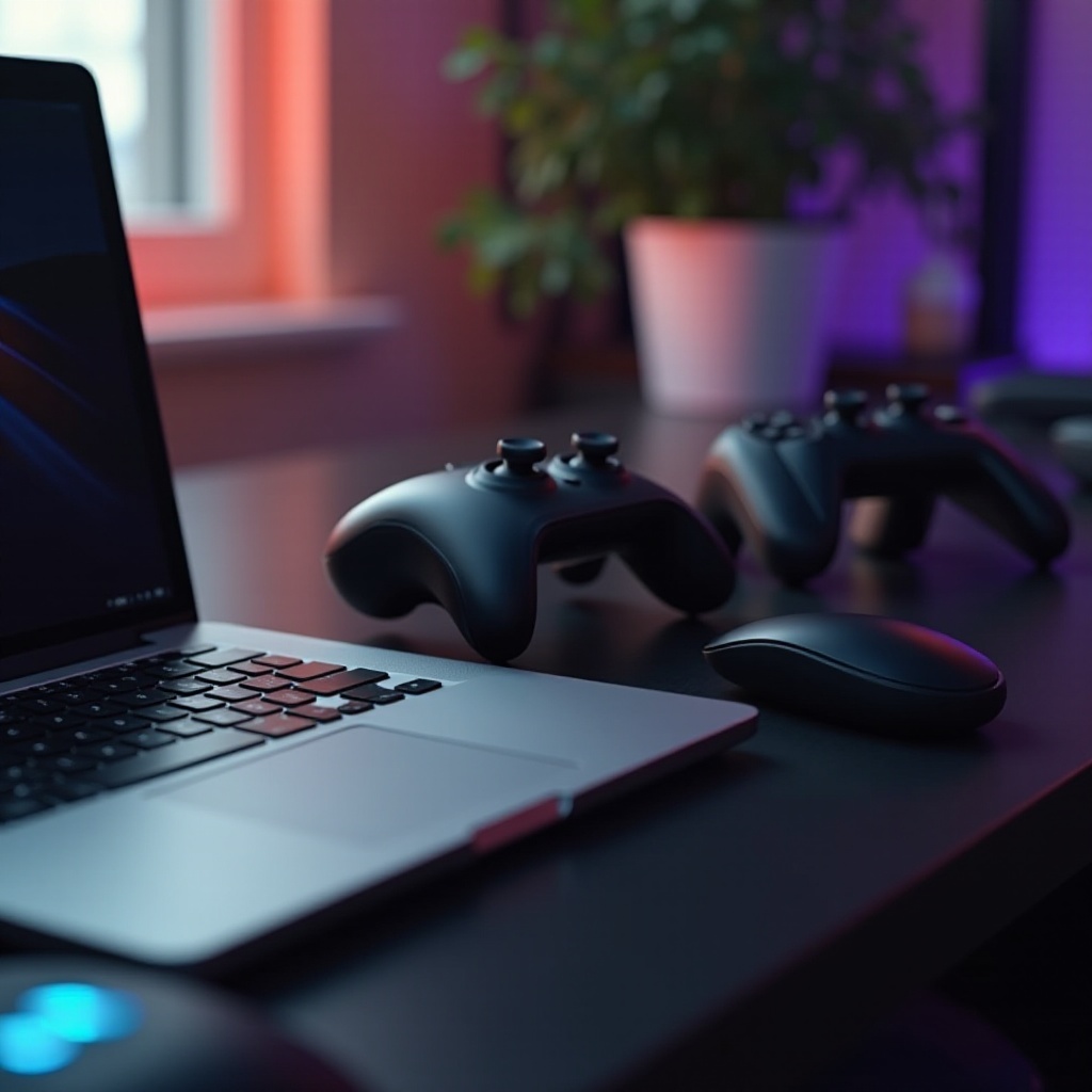 وحدة تحكم يمكنني توصيلها بجهاز MacBook الخاص بي