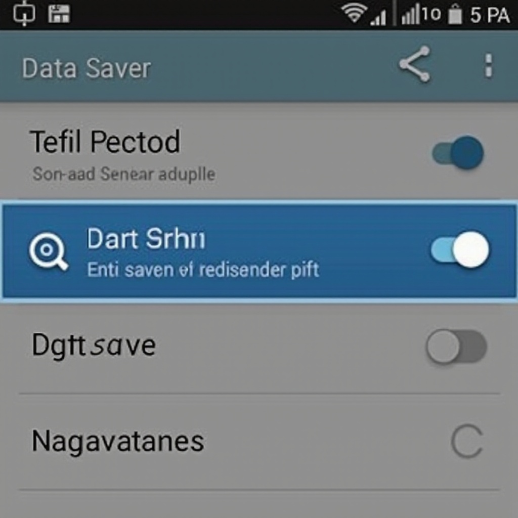 как да изключите опцията за пестене на данни на Android телефон