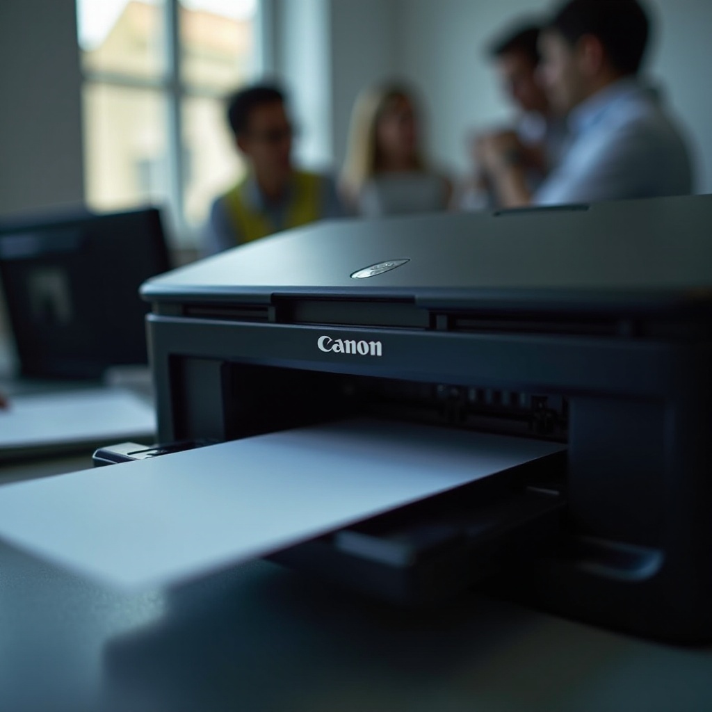 hârtie blocată canon pixma