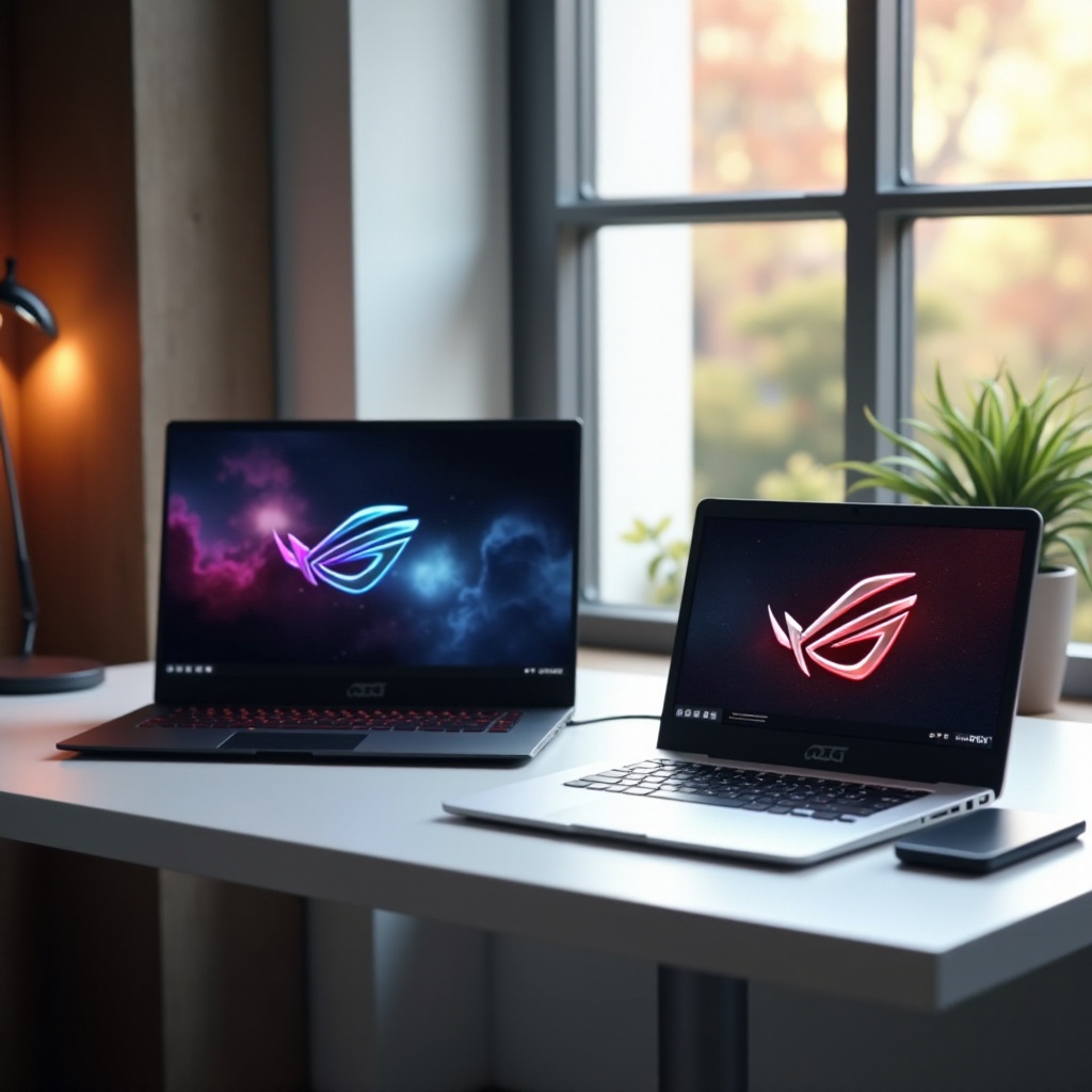 can you connect a asus rog ally to a chromebook
