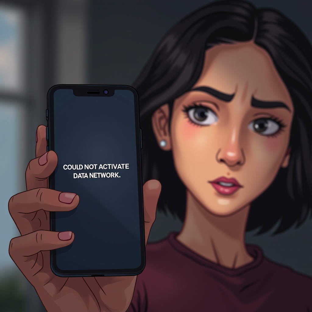 nu s-a putut activa rețeaua de date celulare pe iPhone