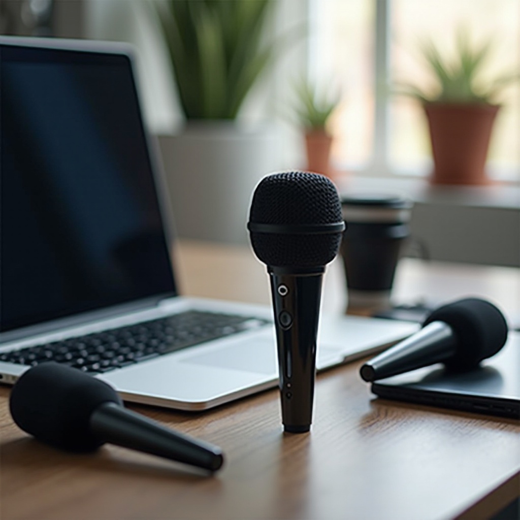 microfon extern pentru MacBook Pro