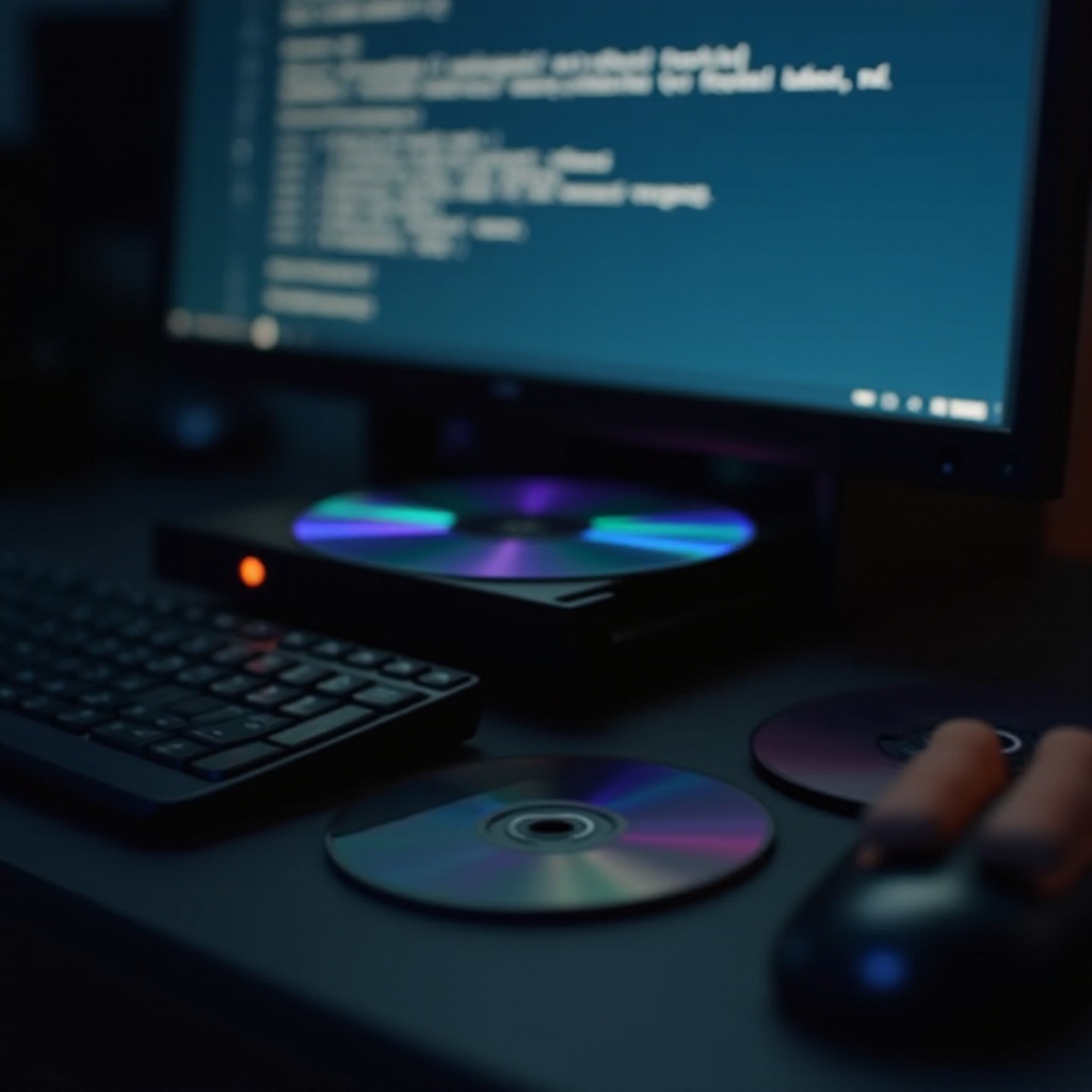 DVD mechanika ve Windows 10 nečte disky